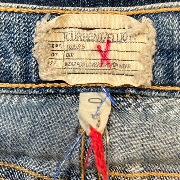 NWT CURRENT ELLIOTT SILVERLAKE ZIP SKINNY JEANS  26 - Picture 7 of 9